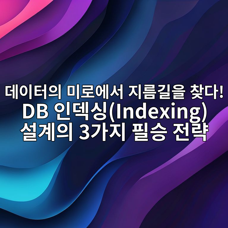 인덱싱(Indexing)
