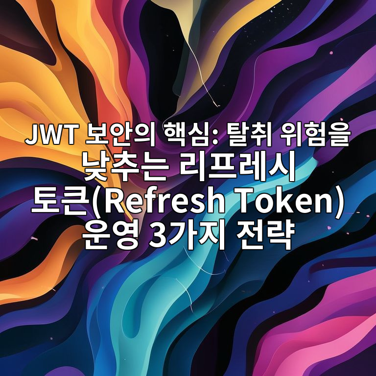 JWT 보안